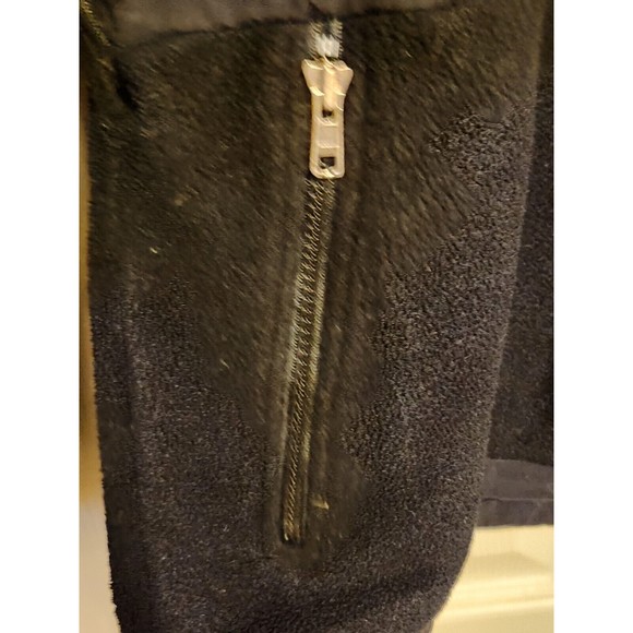 The North Face women size medium Polartec Black Fleece Full Zip Jacket - Picture 3 of 6